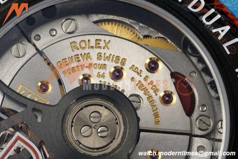 Rolex - Daytona 40mm DiW VELOCE White Carbon Fiber FC/NY Blue Dial Sonic SA4130