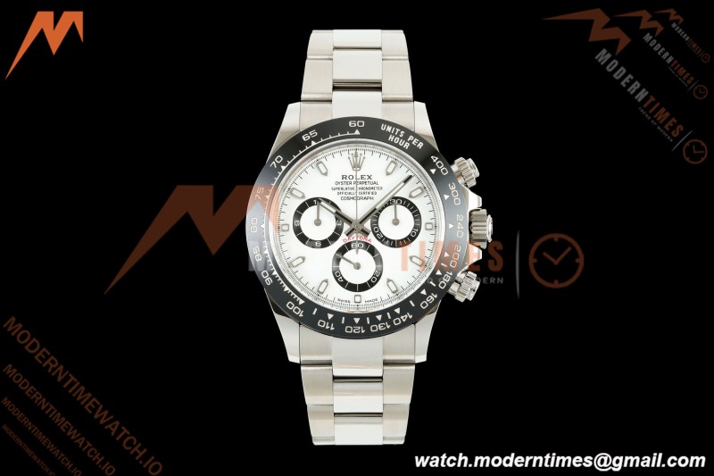 Rolex - Daytona Panda 116500LN 40mm CER 904L SS/SS White Dial VF DD4130