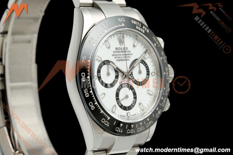 Rolex - Daytona Panda 116500LN 40mm CER 904L SS/SS White Dial VF DD4130