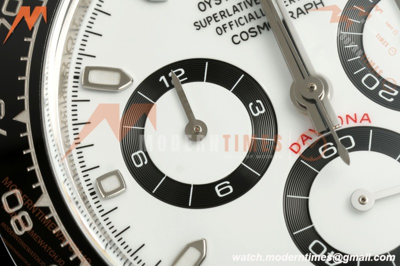 Rolex - Daytona Panda 116500LN 40mm CER 904L SS/SS White Dial VF DD4130