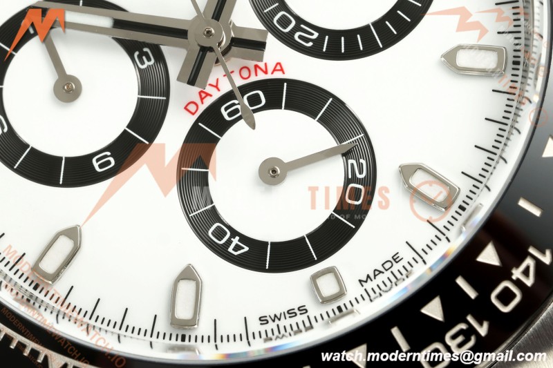Rolex - Daytona Panda 116500LN 40mm CER 904L SS/SS White Dial VF DD4130