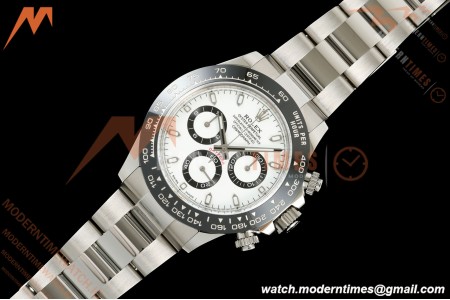 Rolex - Daytona Panda 116500LN 40mm CER 904L SS/SS White Dial VF DD4130