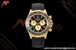 Rolex - Daytona 116518LN Paul Newman 40mm Gain Weight CER/YG/RU Black/Yellow Gold 3CF DD4130 Mod | 롤렉스 – 데이토나 116518LN 폴 뉴먼 40mm 중량 증가 세라믹 / 옐로우 골드 / 러버 블랙 / 옐로우 골드 3CF DD4130 개조