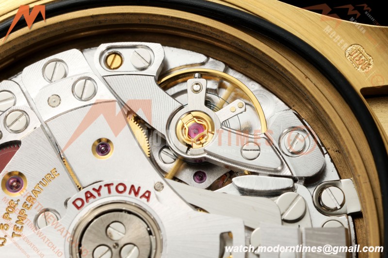 Rolex - Daytona 116518LN Paul Newman 40mm Gain Weight CER/YG/RU Black/Yellow Gold 3CF DD4130 Mod | 롤렉스 – 데이토나 116518LN 폴 뉴먼 40mm 중량 증가 세라믹 / 옐로우 골드 / 러버 블랙 / 옐로우 골드 3CF DD4130 개조