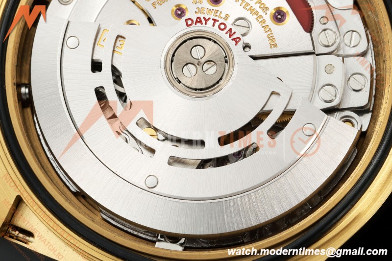 Rolex - Daytona 116518LN Paul Newman 40mm Gain Weight CER/YG/RU Black/Yellow Gold 3CF DD4130 Mod | 롤렉스 – 데이토나 116518LN 폴 뉴먼 40mm 중량 증가 세라믹 / 옐로우 골드 / 러버 블랙 / 옐로우 골드 3CF DD4130 개조