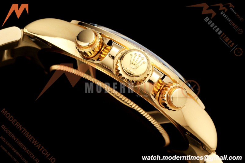 Rolex - Daytona 116508 Gain Weight 40mm 904L YG/YG Grn/Stk VSF DD4130
