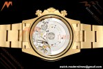 Rolex - Daytona 116508 Gain Weight 40mm 904L YG/YG Grn/Stk VSF DD4130