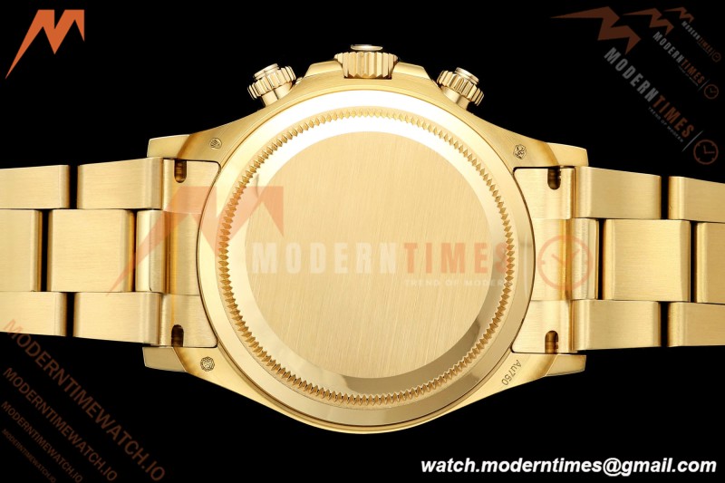 Rolex - Daytona 116508 40mm Gain Weight YG/YG Blk/Gold/Diam AVF DD4130 | 롤렉스 - 데이토나 116508 40mm 중량 증가 YG/YG 블랙/골드/다이아 AVF DD4130