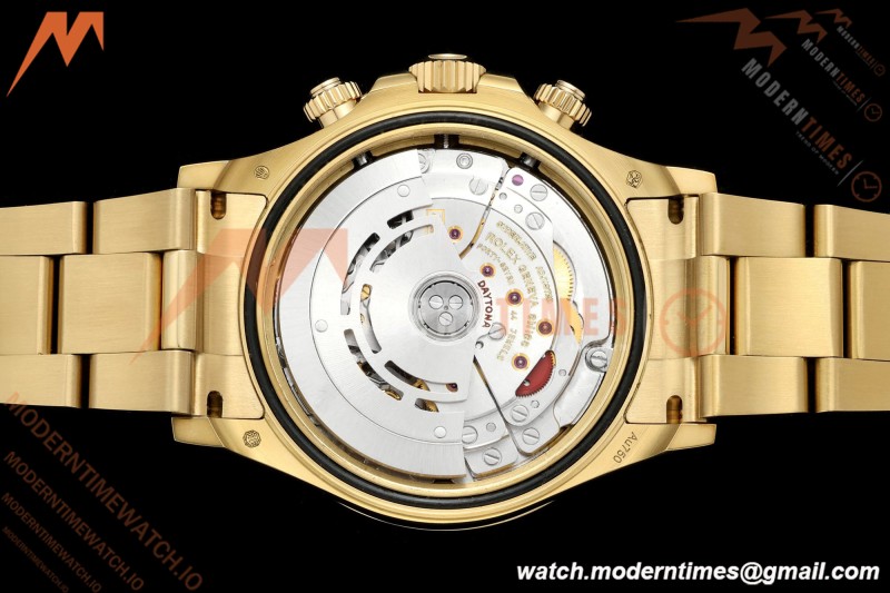 Rolex - Daytona 116508 40mm Gain Weight YG/YG Blk/Gold/Diam AVF DD4130 | 롤렉스 - 데이토나 116508 40mm 중량 증가 YG/YG 블랙/골드/다이아 AVF DD4130