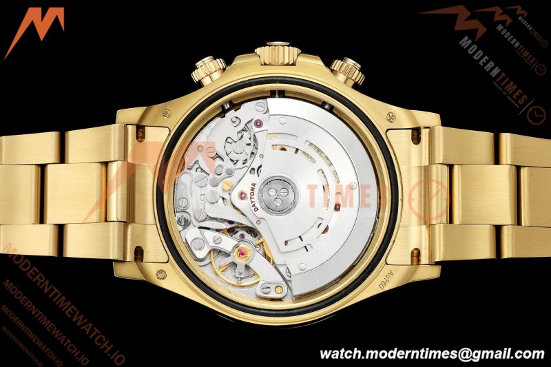 Rolex - Daytona 116508 40mm Gain Weight YG/YG Blk/Gold/Diam AVF DD4130 | 롤렉스 - 데이토나 116508 40mm 중량 증가 YG/YG 블랙/골드/다이아 AVF DD4130