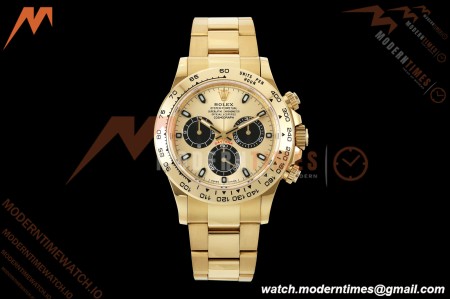Rolex - Daytona 116508 40mm Gain Weight YG/YG Gold/Blk/Stk AVF DD4130