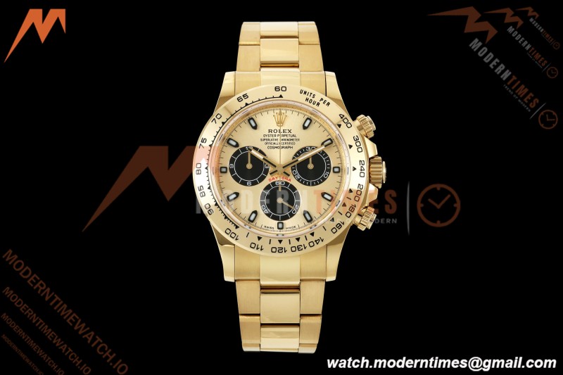 Rolex - Daytona 116508 40mm Gain Weight YG/YG Gold/Blk/Stk AVF DD4130 | 롤렉스 - 데이토나 116508 40mm 중량 증가 YG/YG 골드/블랙/스톡 AVF DD4130