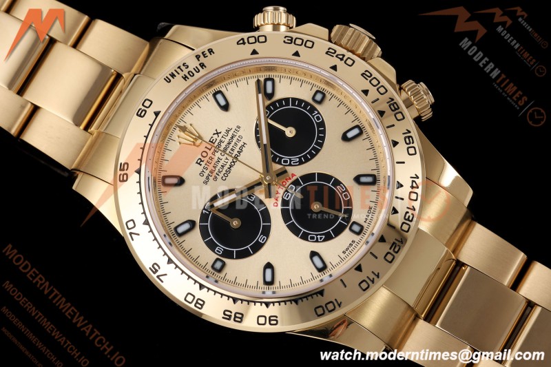 Rolex - Daytona 116508 40mm Gain Weight YG/YG Gold/Blk/Stk AVF DD4130 | 롤렉스 - 데이토나 116508 40mm 중량 증가 YG/YG 골드/블랙/스톡 AVF DD4130
