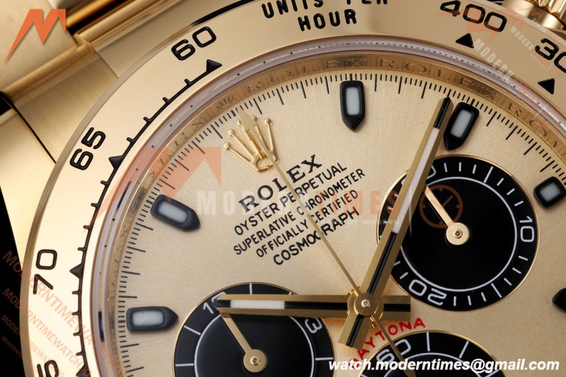 Rolex - Daytona 116508 40mm Gain Weight YG/YG Gold/Blk/Stk AVF DD4130 | 롤렉스 - 데이토나 116508 40mm 중량 증가 YG/YG 골드/블랙/스톡 AVF DD4130