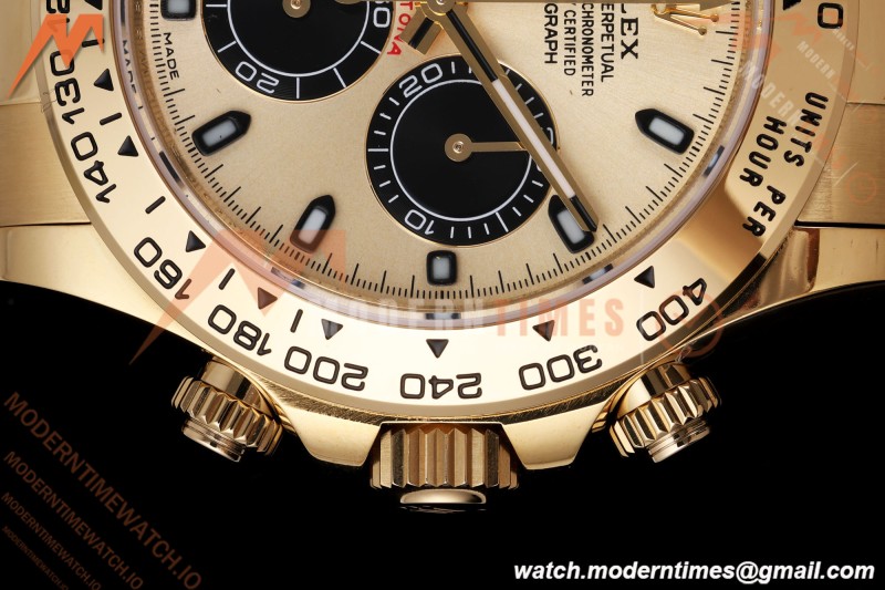 Rolex - Daytona 116508 40mm Gain Weight YG/YG Gold/Blk/Stk AVF DD4130 | 롤렉스 - 데이토나 116508 40mm 중량 증가 YG/YG 골드/블랙/스톡 AVF DD4130