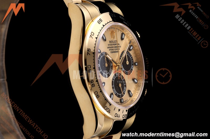 Rolex - Daytona 116508 40mm Gain Weight YG/YG Gold/Blk/Stk AVF DD4130 | 롤렉스 - 데이토나 116508 40mm 중량 증가 YG/YG 골드/블랙/스톡 AVF DD4130