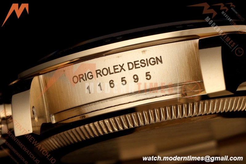 Rolex - Daytona 116508 40mm Gain Weight YG/YG Grn/Stk AVF DD4130