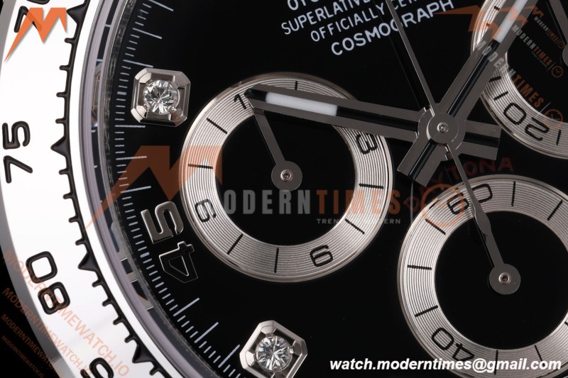 Rolex - Daytona 116509 40mm Gain Weight SS/SS Blk/Diam AVF DD4130