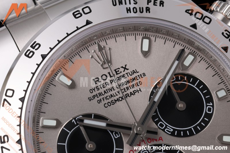 Rolex - Daytona 116509 40mm Gain Weight SS/SS Grey/Stk AVF DD4130