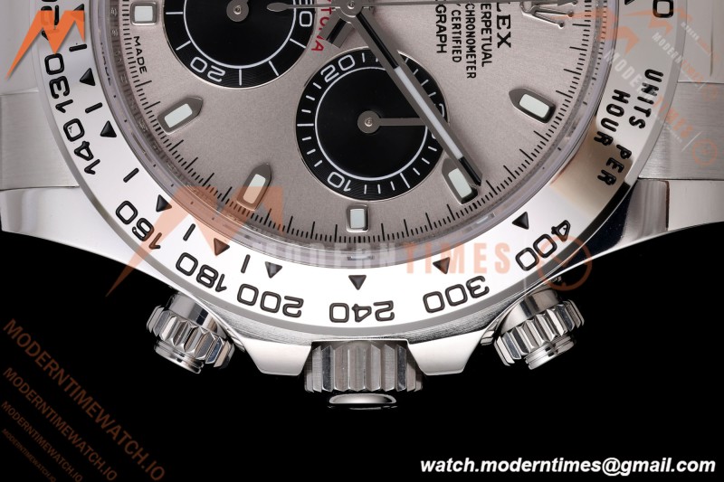Rolex - Daytona 116509 40mm Gain Weight SS/SS Grey/Stk AVF DD4130