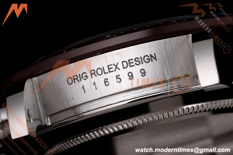 Rolex - Daytona 116506 40mm Gain Weight Brn CER/SS I-Blu/Dia AVF DD4130 | 롤렉스 - 데이토나 116506 40mm 중량 증가 브라운 CER/SS I-블루/다이아몬드 AVF DD4130