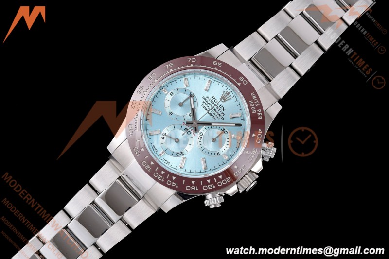 Rolex - Daytona 116506 40mm Gain Weight Brn CER/SS I-Blu/Dia AVF DD4130 | 롤렉스 - 데이토나 116506 40mm 중량 증가 브라운 CER/SS I-블루/다이아몬드 AVF DD4130