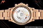 Rolex - Daytona Rainbow 116595 RBOW 40mm Gain Weight RG/RG Black/Dia AVF DD4130