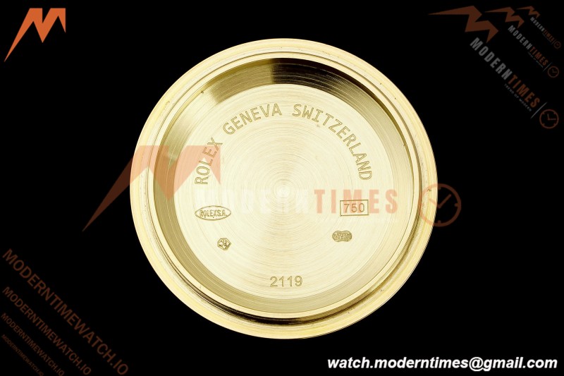 Rolex - Daytona 116518LN 40mm Gain Weight CER/YG/RU Gold/Blk/Stk AVF DD4130 | 롤렉스 - 데이토나 116518LN 40mm 무게 증량 버전 세라믹/옐로우골드/러버 골드/블랙/바 인덱스 AVF DD4130
