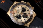 Rolex - Daytona 116518LN 40mm Gain Weight CER/YG/RU Gold/Blk/Stk AVF DD4130 | 롤렉스 - 데이토나 116518LN 40mm 무게 증량 버전 세라믹/옐로우골드/러버 골드/블랙/바 인덱스 AVF DD4130