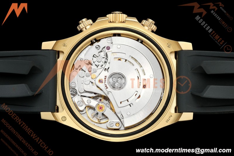 Rolex - Daytona 116518LN 40mm Gain Weight CER/YG/RU Blk/Gold/Dia AVF DD4130