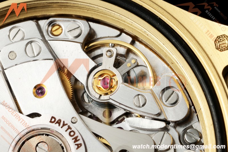 Rolex - Daytona 116518LN 40mm Gain Weight CER/YG/RU Blk/Gold/Dia AVF DD4130