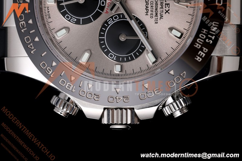 Rolex - Daytona 116519LN 40mm Gain Weight SS/RU Grey/Blk AVF DD4130