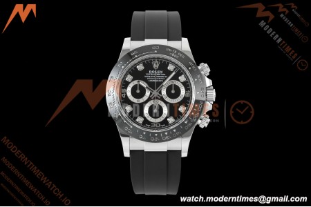 Rolex - Daytona 116519LN 40mm Gain Weight SS/RU Blk/Dia AVF DD4130