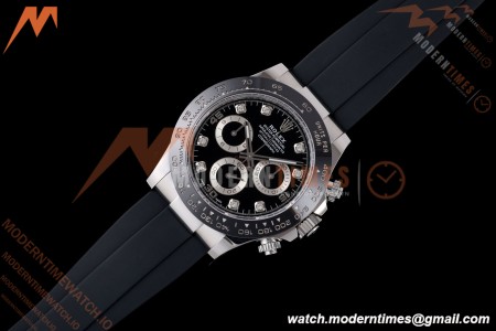 Rolex - Daytona 116519LN 40mm Gain Weight SS/RU Blk/Dia AVF DD4130
