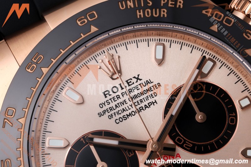 Rolex - Daytona 116515LN 40mm Gain Weight RG/RU Champ/Blk AVF DD4130