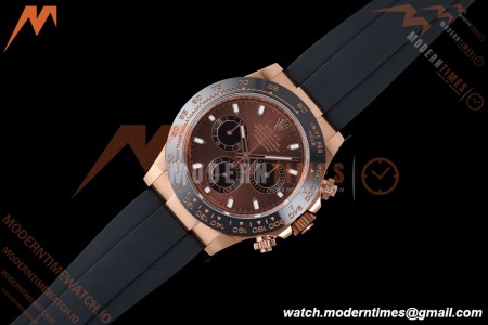Rolex - Daytona 116515LN 40mm Gain Weight RG/RU Brn/Blk/Stk AVF DD4130