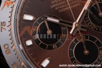 Rolex - Daytona 116515LN 40mm Gain Weight RG/RU Brn/Blk/Stk AVF DD4130 | 롤렉스 - 데이토나 116515LN 40mm 무게 증량 버전 로즈골드/러버 브라운/블랙/바 인덱스 AVF DD4130