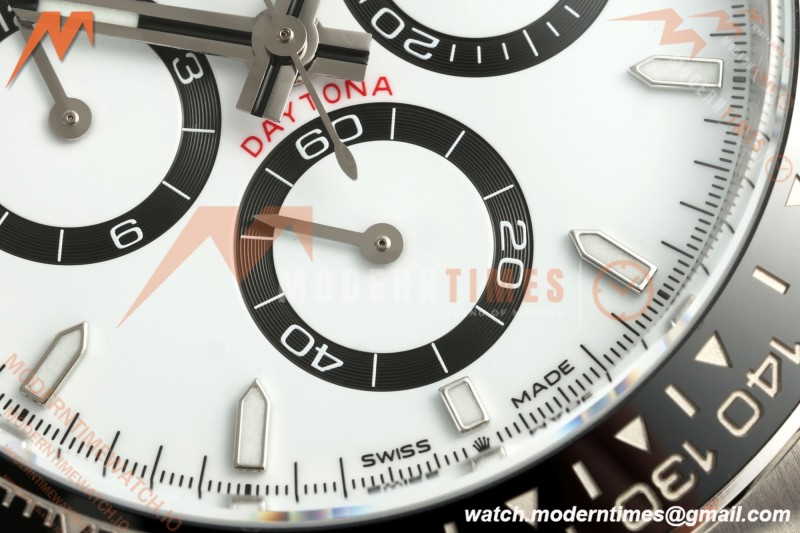 Rolex - Daytona 126500LN 40mm CER 904L SS/SS White VF DD4131