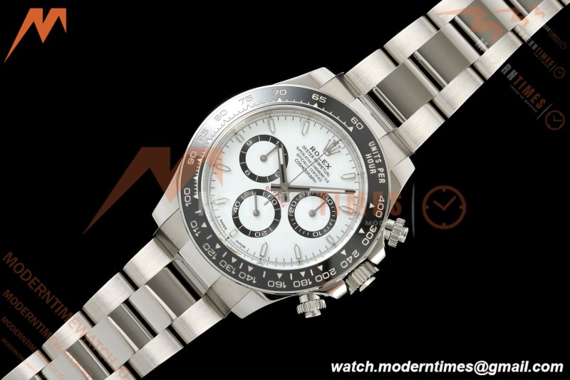 Rolex - Daytona 126500LN 40mm CER 904L SS/SS White VF DD4131