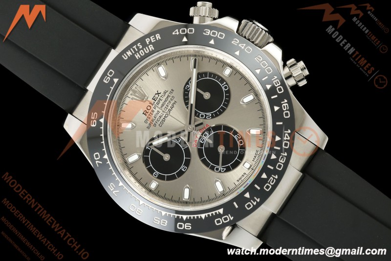 Rolex - Daytona 116519LN 40mm SS/RU Grey/Blk UFO SH-TW4130 Free Sprung