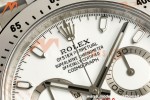 Rolex - Daytona 116520 40mm 904L SS/SS Wht/Stk UFO SH-TW4130 Free Sprung