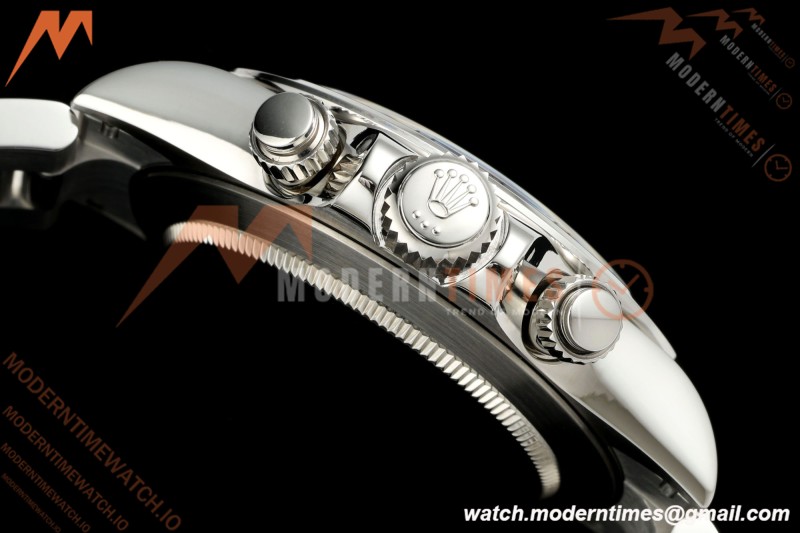 Rolex - Daytona 116520 40mm 904L SS/SS Wht/Stk UFO SH-TW4130 Free Sprung
