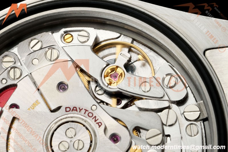 Rolex - Daytona 116500LN 40mm 904L SS/SS Blk/Stk UFO SH-TW4130 Free Sprung