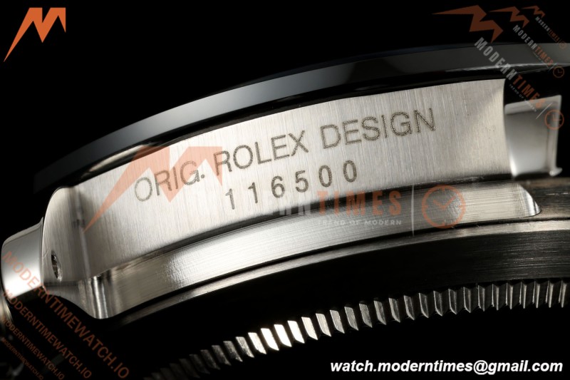 Rolex - Daytona 116500LN 40mm 904L SS/SS Wht/Stk UFO SH-TW4130 Free Sprung