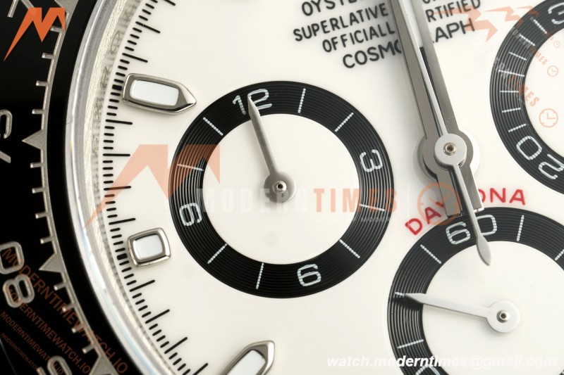 Rolex - Daytona 116500LN 40mm 904L SS/SS Wht/Stk UFO SH-TW4130 Free Sprung