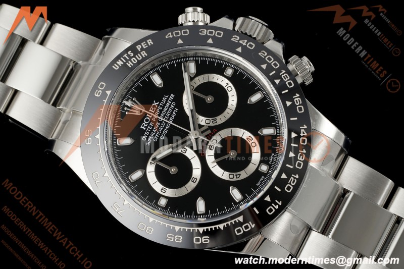 Rolex - Daytona 126500LN 40mm CER 904L SS/SS Black VF DD4131 | 롤렉스 - 데이토나 126500LN 40mm CER 904L 스테인리스 스틸/스테인리스 스틸 블랙 VF DD4131