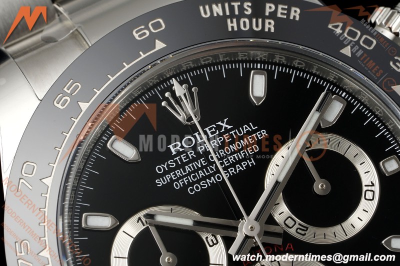 Rolex - Daytona 126500LN 40mm CER 904L SS/SS Black VF DD4131 | 롤렉스 - 데이토나 126500LN 40mm CER 904L 스테인리스 스틸/스테인리스 스틸 블랙 VF DD4131