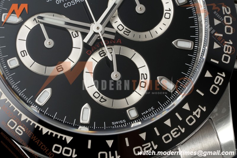 Rolex - Daytona 126500LN 40mm CER 904L SS/SS Black VF DD4131 | 롤렉스 - 데이토나 126500LN 40mm CER 904L 스테인리스 스틸/스테인리스 스틸 블랙 VF DD4131