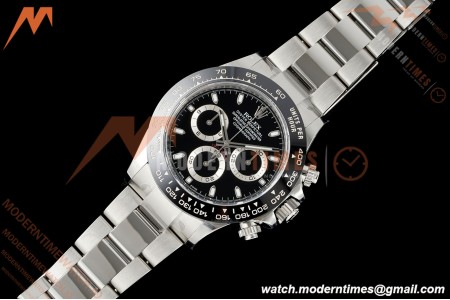 Rolex - Daytona 126500LN 40mm CER 904L SS/SS Black VF DD4131