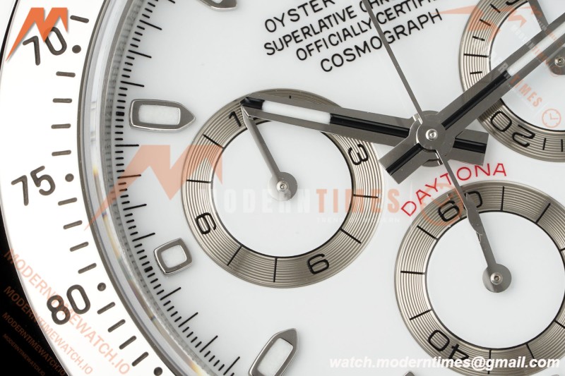 Rolex - Daytona 116520 40mm 904L SS/SS Wht/Stk VSF DD4130